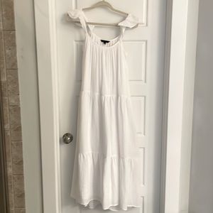 Banana Republic white maxi